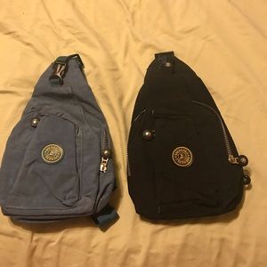 Shoulder Bag (2) Black and Blue